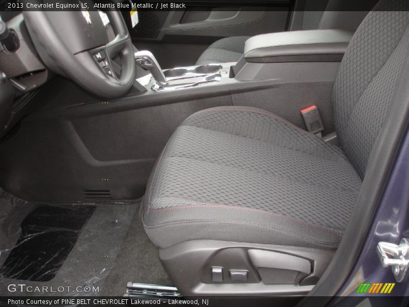 Atlantis Blue Metallic / Jet Black 2013 Chevrolet Equinox LS