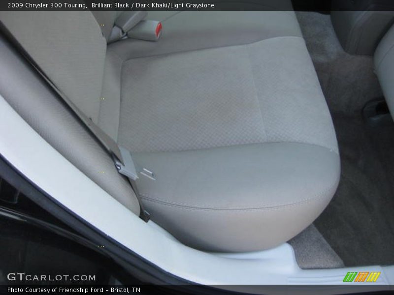 Brilliant Black / Dark Khaki/Light Graystone 2009 Chrysler 300 Touring