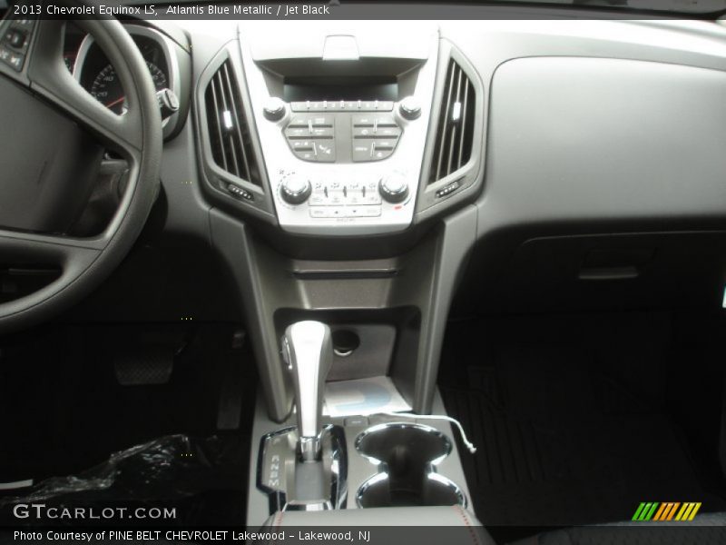 Atlantis Blue Metallic / Jet Black 2013 Chevrolet Equinox LS