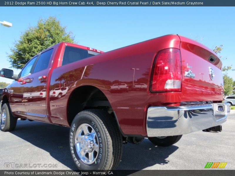 Deep Cherry Red Crystal Pearl / Dark Slate/Medium Graystone 2012 Dodge Ram 2500 HD Big Horn Crew Cab 4x4