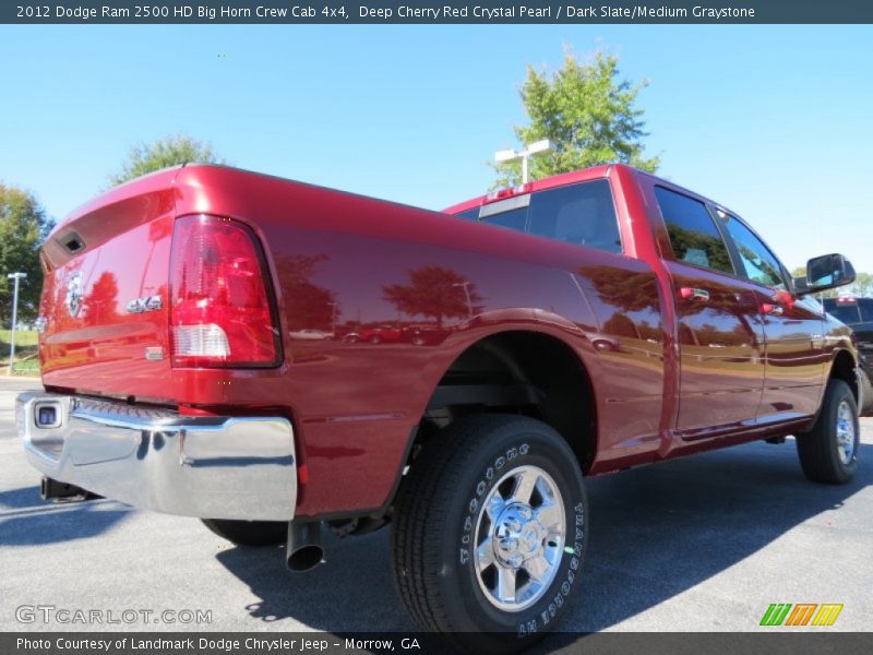 Deep Cherry Red Crystal Pearl / Dark Slate/Medium Graystone 2012 Dodge Ram 2500 HD Big Horn Crew Cab 4x4