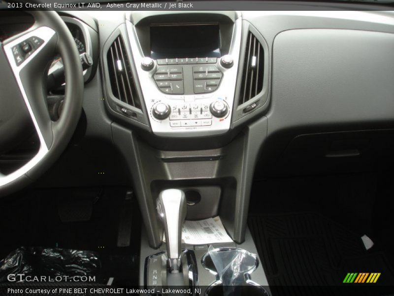 Ashen Gray Metallic / Jet Black 2013 Chevrolet Equinox LT AWD