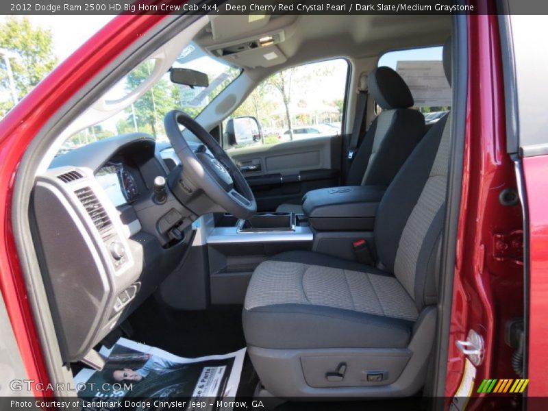 Deep Cherry Red Crystal Pearl / Dark Slate/Medium Graystone 2012 Dodge Ram 2500 HD Big Horn Crew Cab 4x4