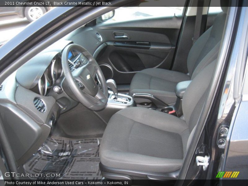 Black Granite Metallic / Jet Black 2011 Chevrolet Cruze LT