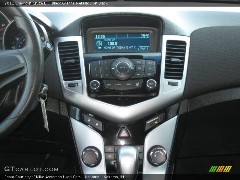 Black Granite Metallic / Jet Black 2011 Chevrolet Cruze LT