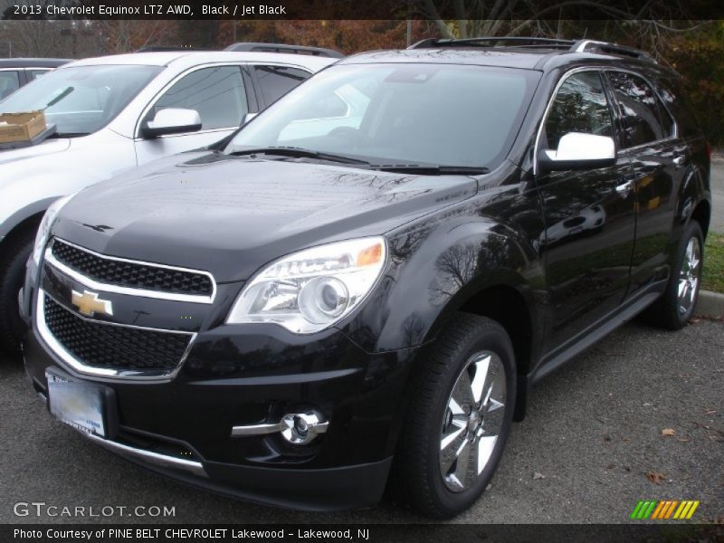 Black / Jet Black 2013 Chevrolet Equinox LTZ AWD