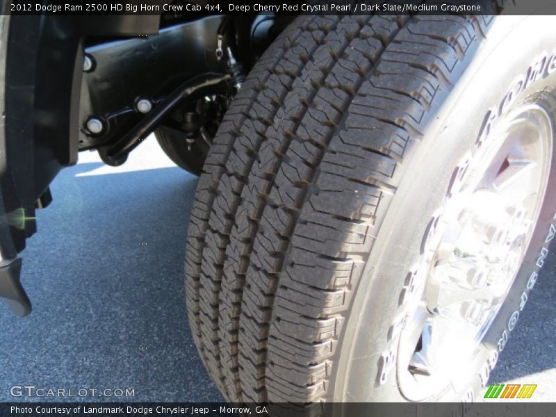 Deep Cherry Red Crystal Pearl / Dark Slate/Medium Graystone 2012 Dodge Ram 2500 HD Big Horn Crew Cab 4x4