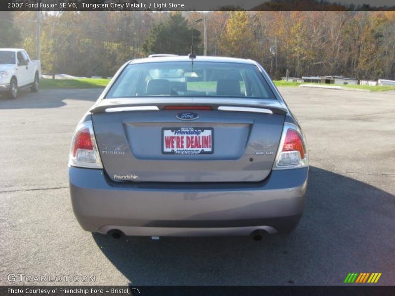 Tungsten Grey Metallic / Light Stone 2007 Ford Fusion SE V6