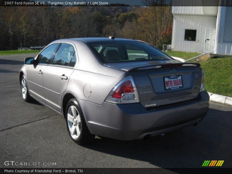 Tungsten Grey Metallic / Light Stone 2007 Ford Fusion SE V6