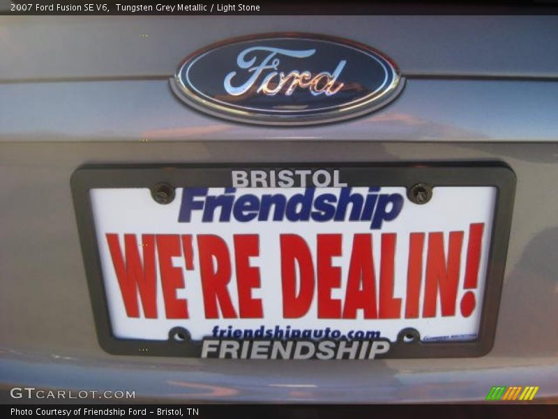 Tungsten Grey Metallic / Light Stone 2007 Ford Fusion SE V6