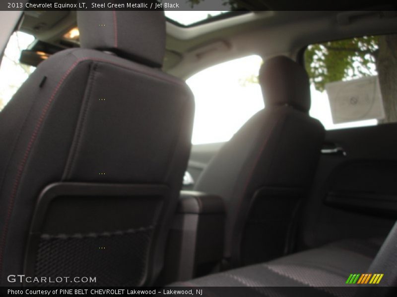 Steel Green Metallic / Jet Black 2013 Chevrolet Equinox LT