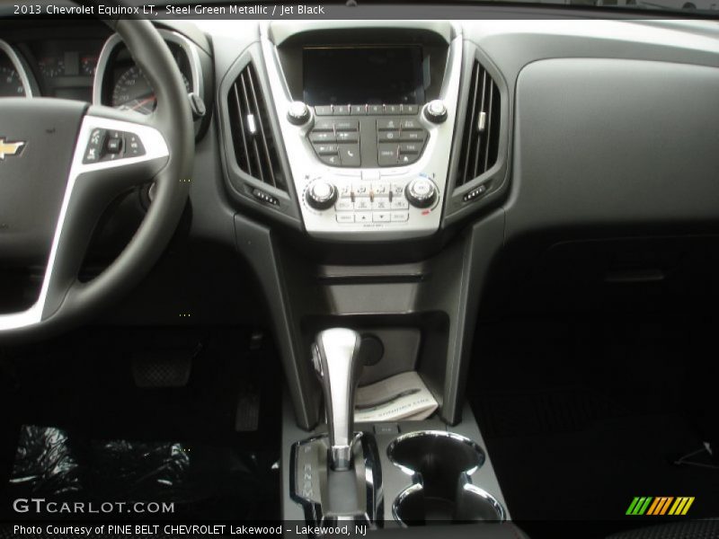 Steel Green Metallic / Jet Black 2013 Chevrolet Equinox LT