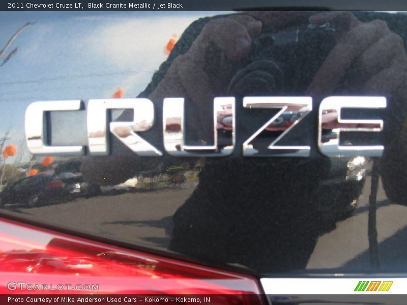 Black Granite Metallic / Jet Black 2011 Chevrolet Cruze LT