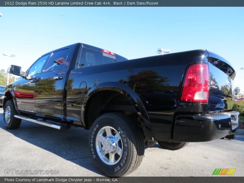 Black / Dark Slate/Russet 2012 Dodge Ram 2500 HD Laramie Limited Crew Cab 4x4