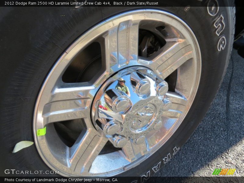 Black / Dark Slate/Russet 2012 Dodge Ram 2500 HD Laramie Limited Crew Cab 4x4