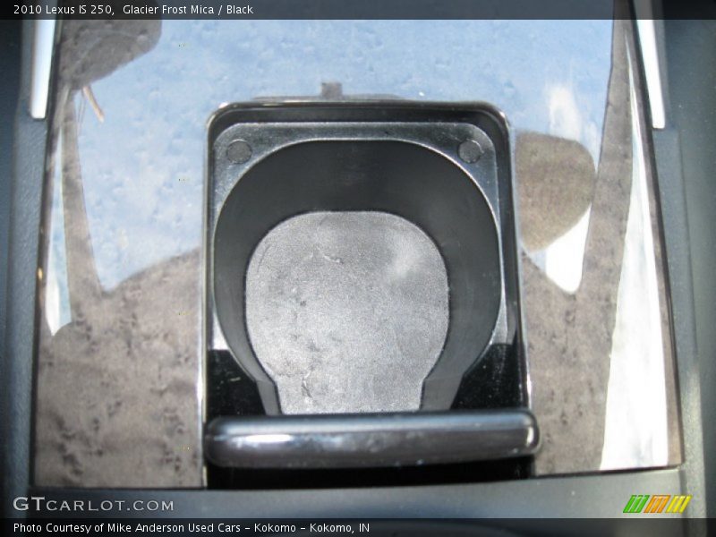 Glacier Frost Mica / Black 2010 Lexus IS 250