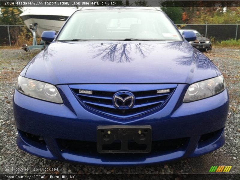 Lapis Blue Metallic / Black 2004 Mazda MAZDA6 s Sport Sedan
