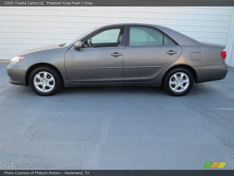 Phantom Gray Pearl / Gray 2005 Toyota Camry LE