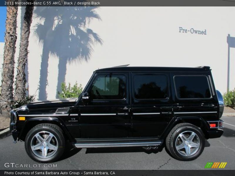 Black / designo Black 2011 Mercedes-Benz G 55 AMG