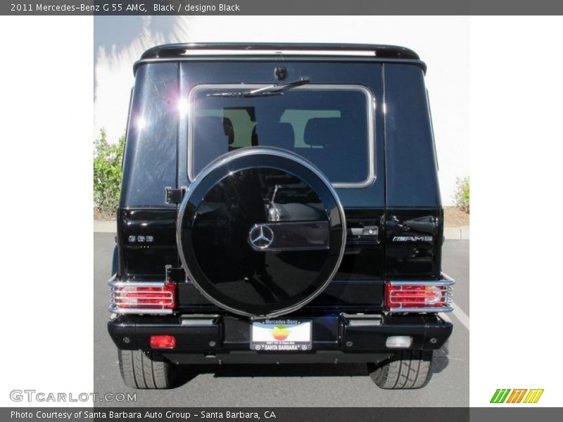 Black / designo Black 2011 Mercedes-Benz G 55 AMG