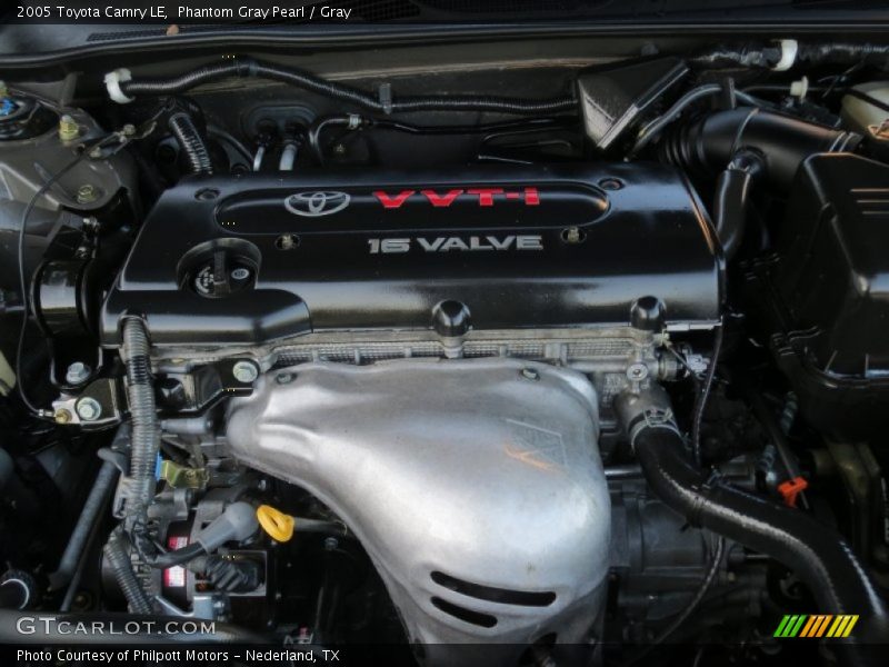 Phantom Gray Pearl / Gray 2005 Toyota Camry LE
