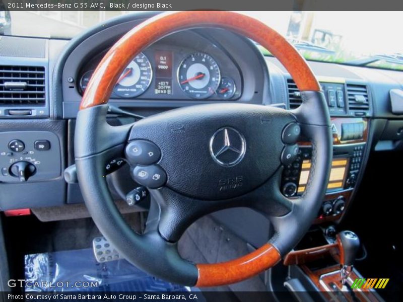 Black / designo Black 2011 Mercedes-Benz G 55 AMG