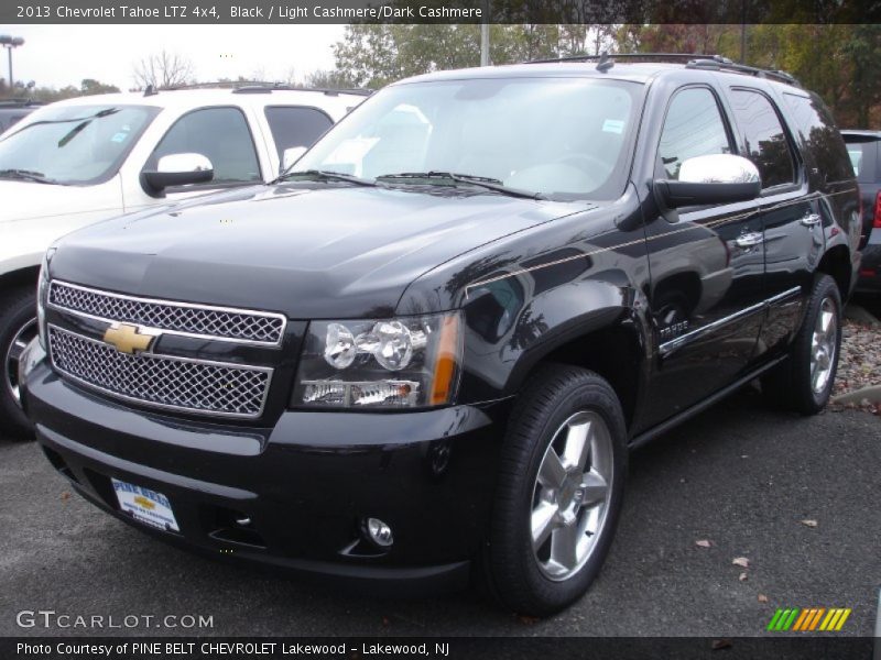 Black / Light Cashmere/Dark Cashmere 2013 Chevrolet Tahoe LTZ 4x4