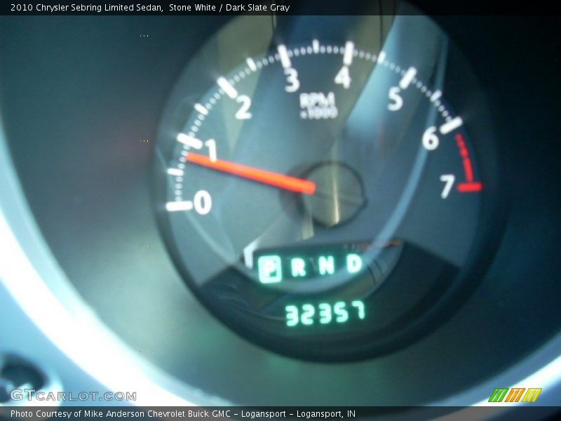 Stone White / Dark Slate Gray 2010 Chrysler Sebring Limited Sedan