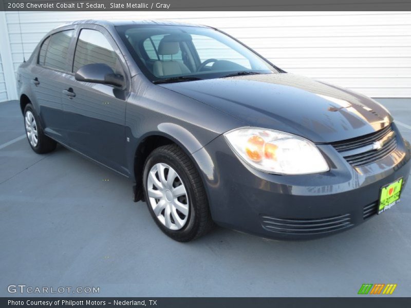 Slate Metallic / Gray 2008 Chevrolet Cobalt LT Sedan