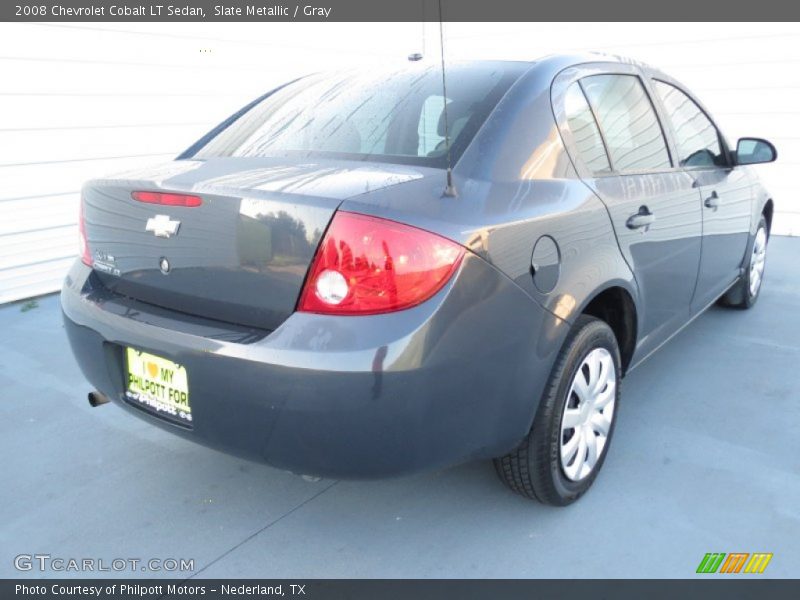 Slate Metallic / Gray 2008 Chevrolet Cobalt LT Sedan