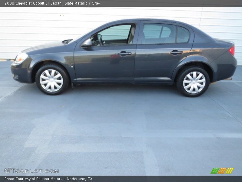 Slate Metallic / Gray 2008 Chevrolet Cobalt LT Sedan