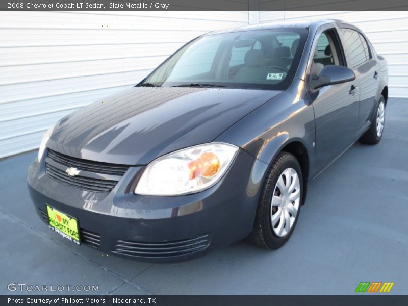 Slate Metallic / Gray 2008 Chevrolet Cobalt LT Sedan