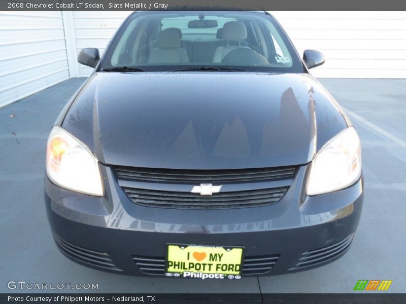 Slate Metallic / Gray 2008 Chevrolet Cobalt LT Sedan