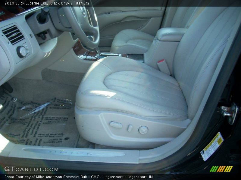 Black Onyx / Titanium 2010 Buick Lucerne CXL