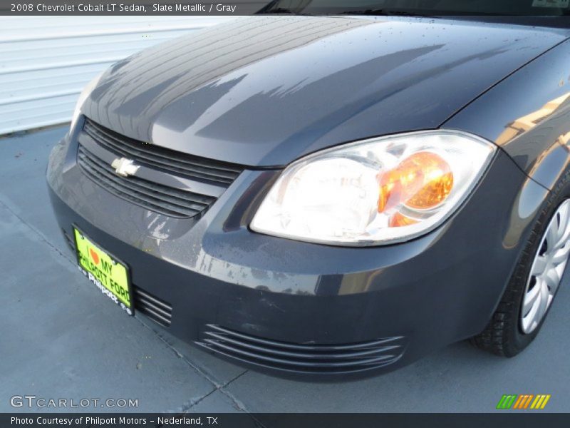 Slate Metallic / Gray 2008 Chevrolet Cobalt LT Sedan