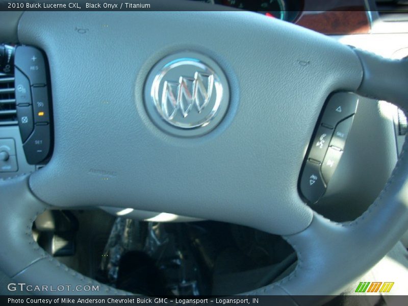 Black Onyx / Titanium 2010 Buick Lucerne CXL