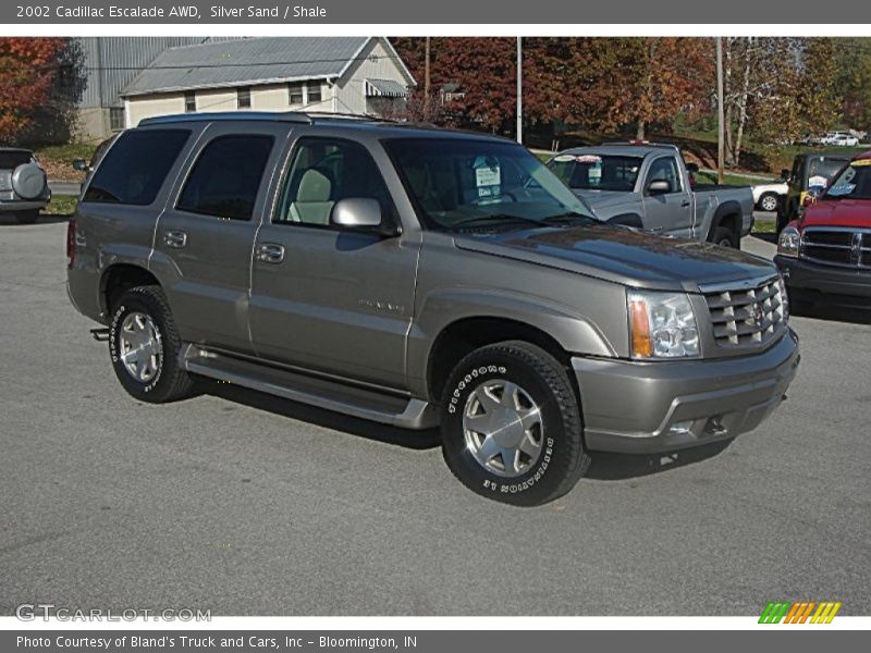 Silver Sand / Shale 2002 Cadillac Escalade AWD