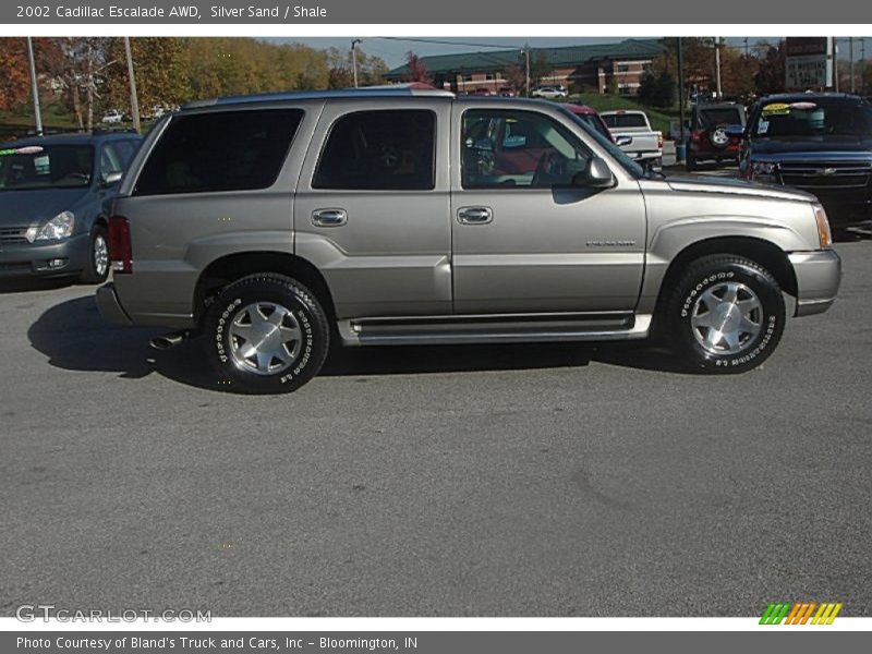 Silver Sand / Shale 2002 Cadillac Escalade AWD