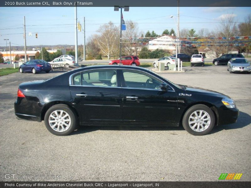 Black Onyx / Titanium 2010 Buick Lucerne CXL
