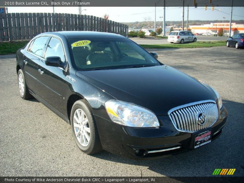 Black Onyx / Titanium 2010 Buick Lucerne CXL
