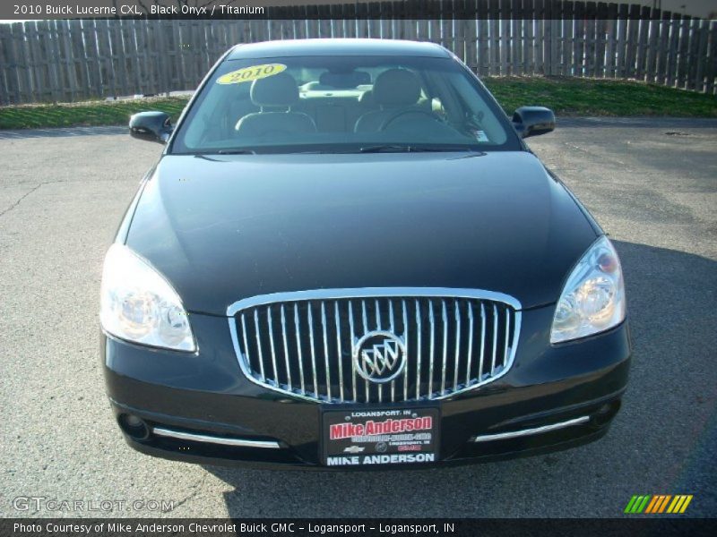 Black Onyx / Titanium 2010 Buick Lucerne CXL