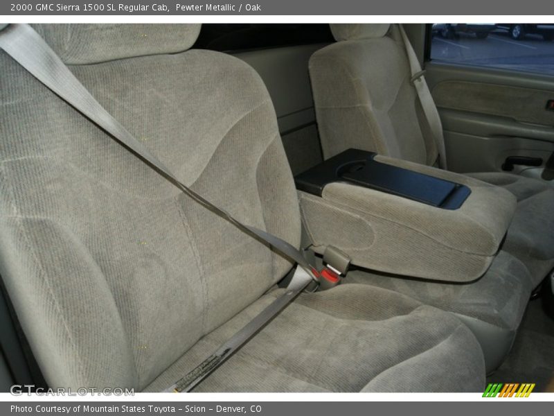 Pewter Metallic / Oak 2000 GMC Sierra 1500 SL Regular Cab