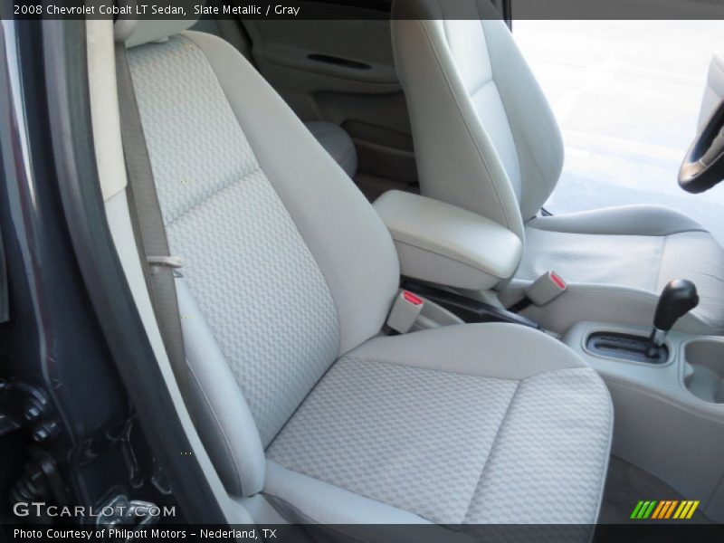 Slate Metallic / Gray 2008 Chevrolet Cobalt LT Sedan