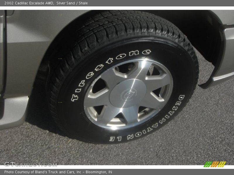 Silver Sand / Shale 2002 Cadillac Escalade AWD