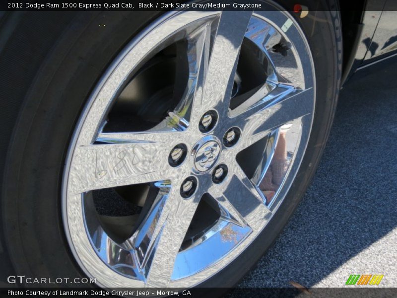 Black / Dark Slate Gray/Medium Graystone 2012 Dodge Ram 1500 Express Quad Cab