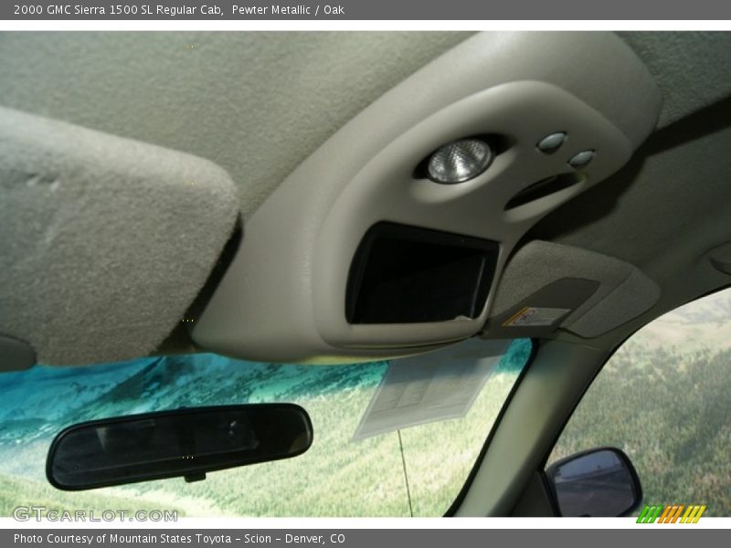 Pewter Metallic / Oak 2000 GMC Sierra 1500 SL Regular Cab