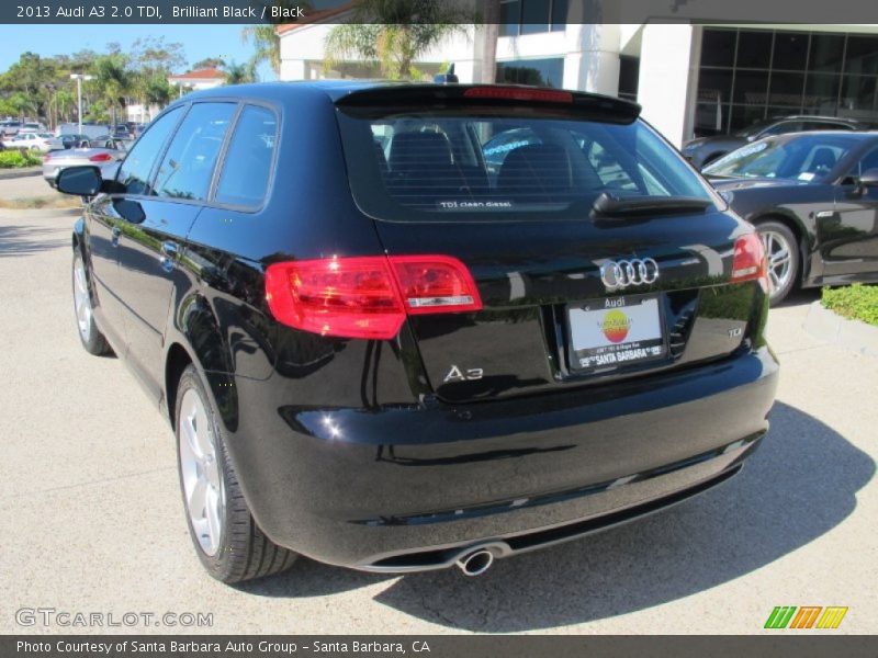 Brilliant Black / Black 2013 Audi A3 2.0 TDI