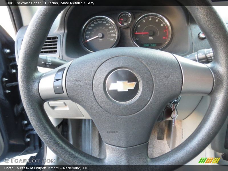Slate Metallic / Gray 2008 Chevrolet Cobalt LT Sedan