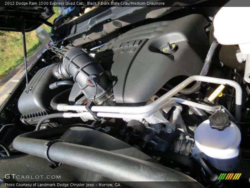 Black / Dark Slate Gray/Medium Graystone 2012 Dodge Ram 1500 Express Quad Cab