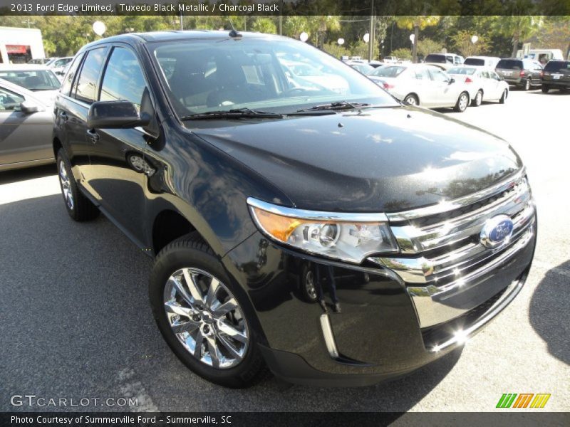 Tuxedo Black Metallic / Charcoal Black 2013 Ford Edge Limited